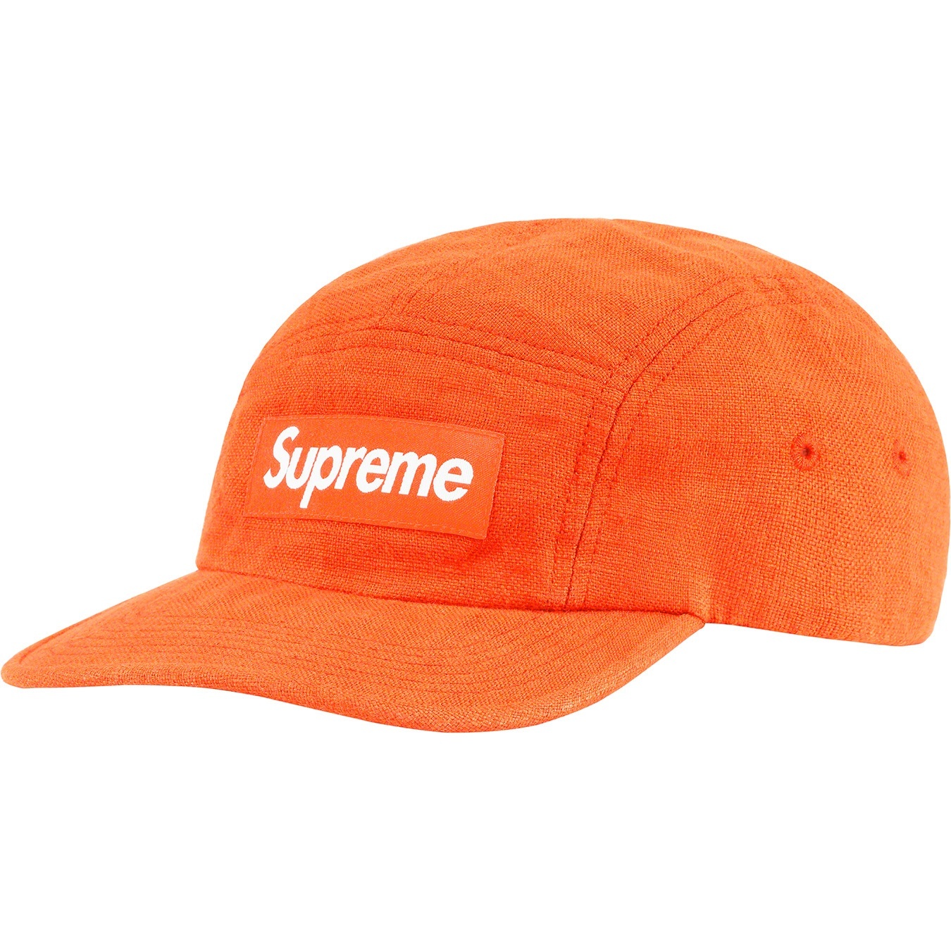 Linen Fitted Camp Cap view 6